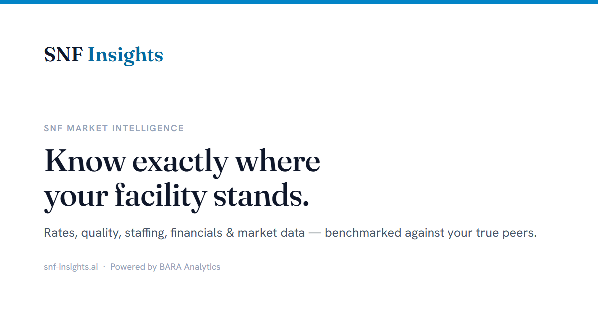 Snf Sign SNF Insights — Market Intelligence